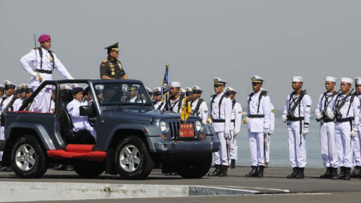 Foto Panglima TNI Berpesan Dua Hal Untuk Penggantinya