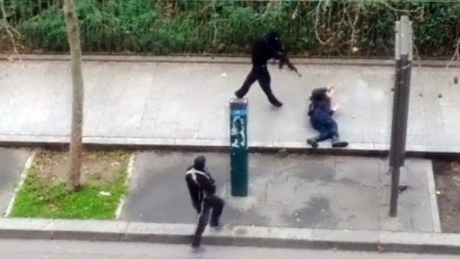 Penembakan brutal di kantor surat kabar Charlie Hebdo