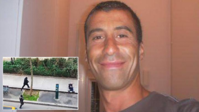 Ahmed Merabet polisi Prancis yang dibunuh dalam pembantaian Charlie Hebdo