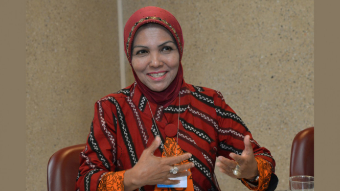 Anggota DPR dari Partai Demokrat Nurhayati Ali Assegaf.