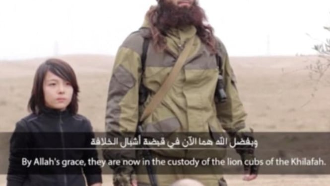 Seorang anak dijadikan eksekutor ISIS