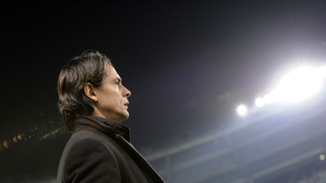 Pelatih AC Milan Filippo Inzaghi