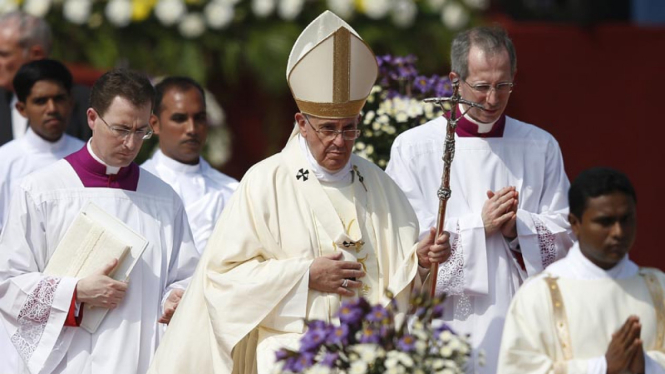 Paus Francis Kunjungi Sri Lanka