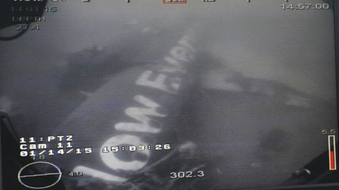 Penemuan Badan Utama Pesawat AirAsia QZ8501