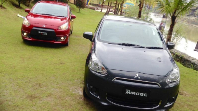 Mitsubishi New Mirage dan New Mirage Sport