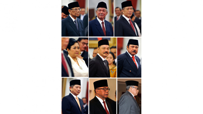 Sembilan Anggota Dewan Pertimbangan Presiden (Wantimpres) 