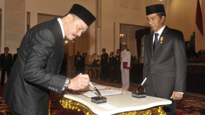 Jokowi Lantik Anggota Dewan Pertimbangan Presiden (Wantimpres)