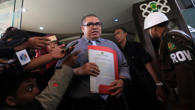 Pengacara Komjen Budi Gunawan Razman Arif Nasution di KPK