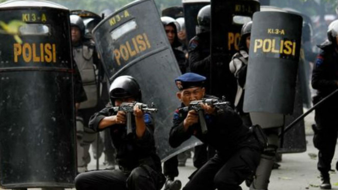 Polisi Indonesia.