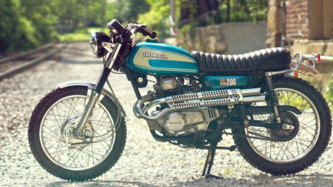 Honda CL200 lansiran 1974