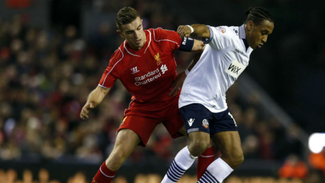 Liverpool versus Bolton Wanderers