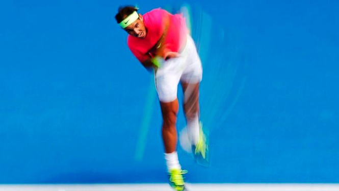 Petenis asal Spanyol, Rafael Nadal pada Australian Open 2015