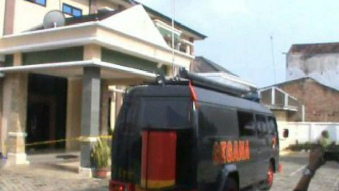 Kantor Kejaksaan Lampung Utara Diteror Bom