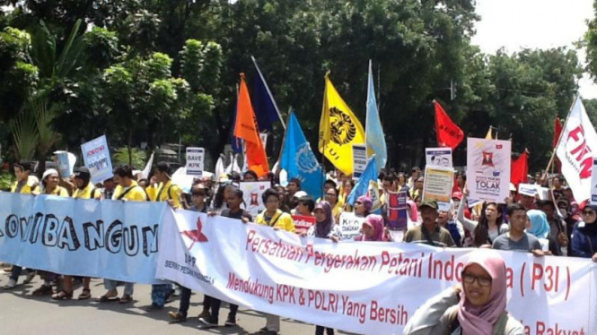 Aksi seratus hari pemerintahan Jokowi-JK 
