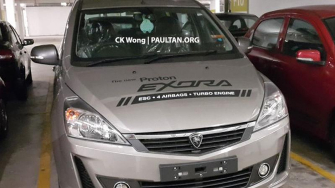 Proton Exora versi facelift