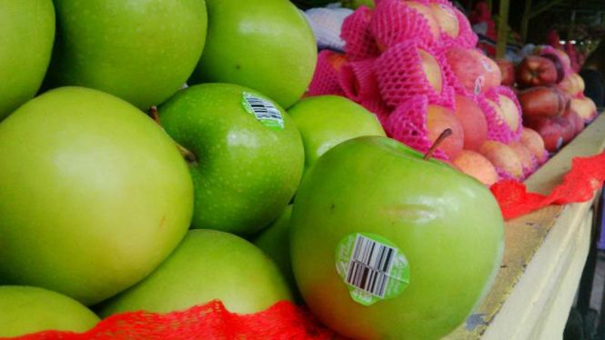 Apel Amerika yang Dilarang Edar Masih Laris di Parepare