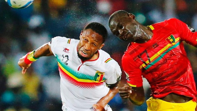 Pertandingan antara Mali dan Guinea di Piala Afrika 2015