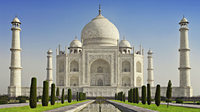 Taj Mahal, India.