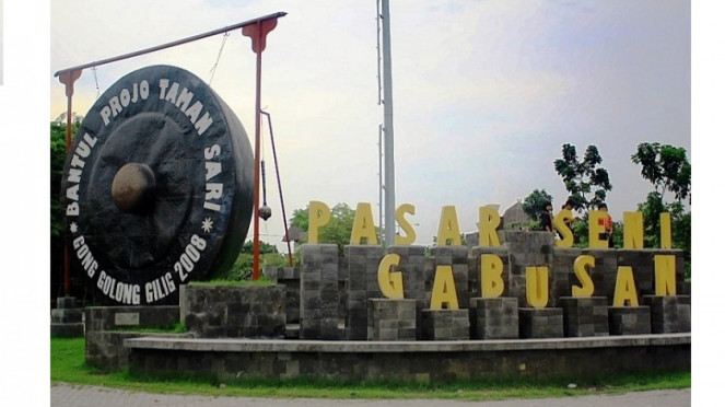 Pasar Seni Gabusan.