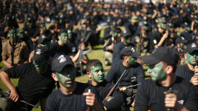 Cara Hamas Melatih Pejuang Muda Palestina