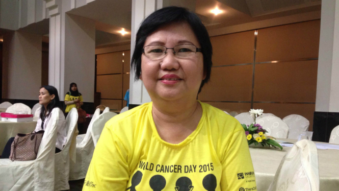 Esterina Sutiono, survivor kanker