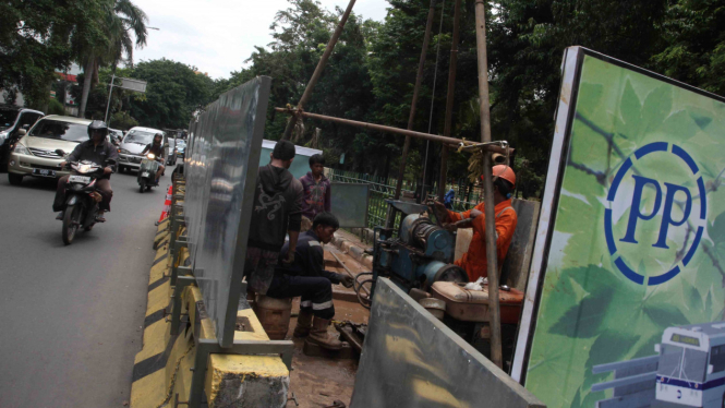 Koridor Layang Busway Ciledug-Tendean Mulai Dibangun