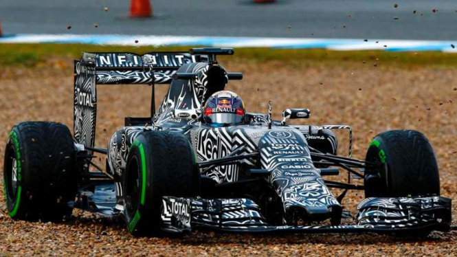 Pembalap Red Bull, Daniel Ricciardo