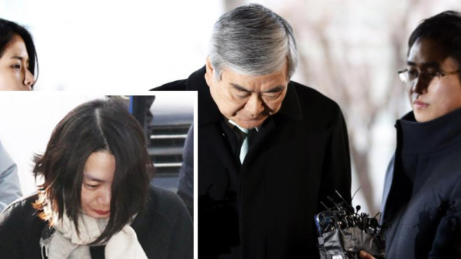 CEO Korean Air, Cho Yang-ho meminta maaf untuk putrinya, Cho Hyun-ah.