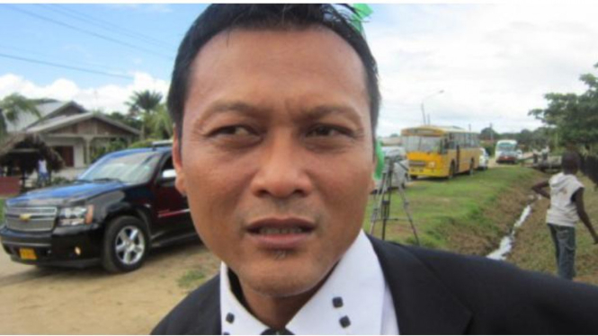 Raymond Sapoen capres Suriname keturunan Jawa