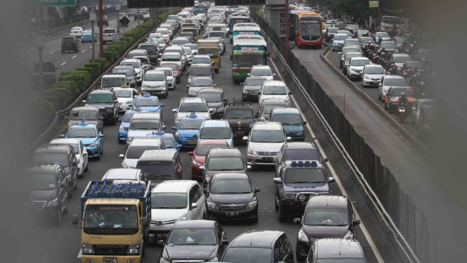 Kemacetan di Jakarta 