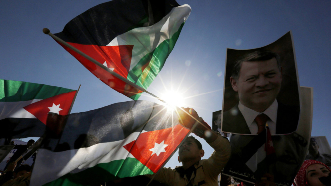 Unjuk Rasa Warga Yordania Terhadap ISIS
