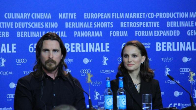 Christian Bale dan Natalie Portman di Berlinale