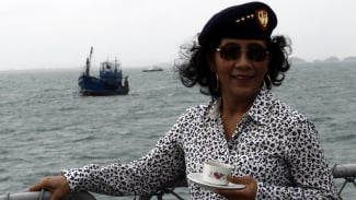 Kapal Coast Guard China Nyelonong Masuk Indonesia, Ini Pesan Susi Pudjiastuti Buat Prabowo