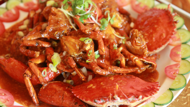 Singapore Chili Crab 