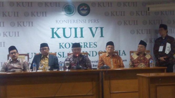 Ketua Majelis Ulama Indonesia (MUI), Din Syamsudin di KUUI Yogyakarta