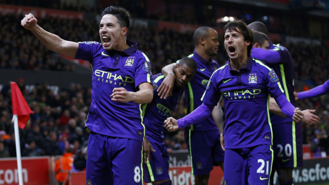 Manchester City Gilas Stoke City 4-1