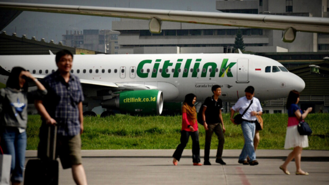 Penerbangan Citilink, termasuk penerbangan yang dibebaskan dari daftar hitam Uni Eropa. 