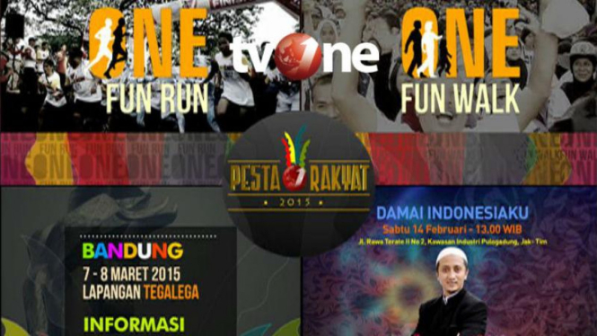 Pesta Rakyat 'Hayu Bandung' pagelaran spesial HUT tvOne ke-7.