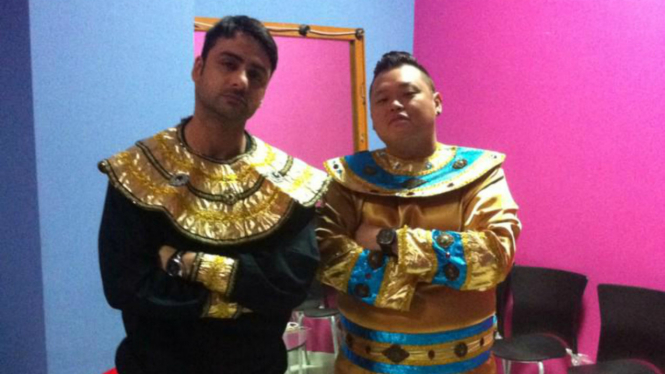 Rohit dan Reza di The New Eat Bulaga Indonesia