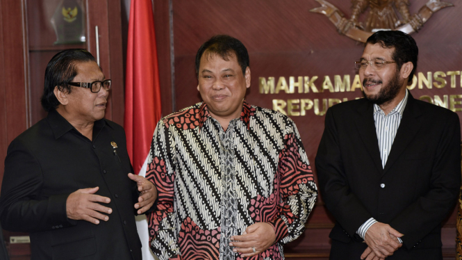MPR Temui Pimpinan MK Arief Hidayat