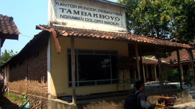 Kantor Ponpes Tambakboyo di Desa Ngrawan, Dolopo, Madiun