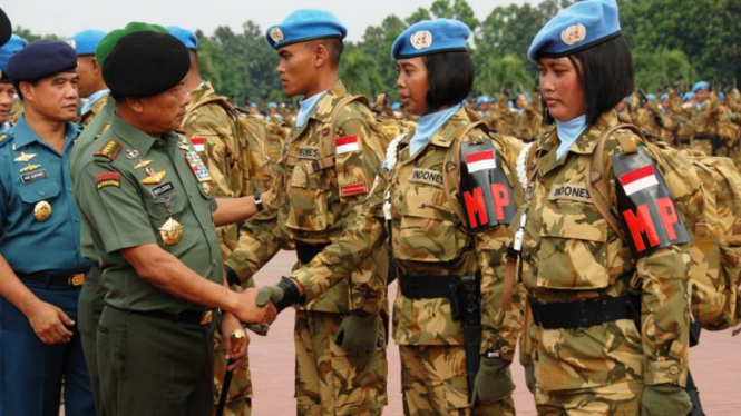Panglima TNI melepas 800 prajurit TNI ke Sudan