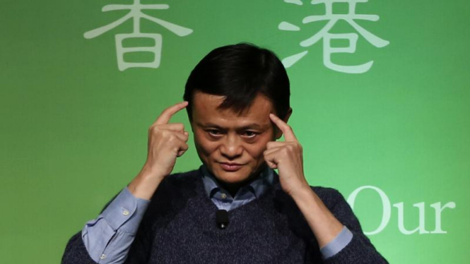 Pendiri Alibaba Jack Ma.