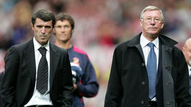 Roy Keane dan Sir Alex Ferguson