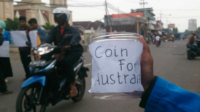 Mahasiswa di Malang Buka Posko Koin untuk Australia