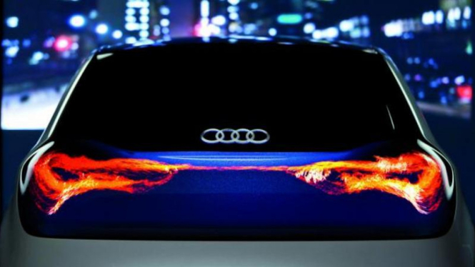 Teknologi lampu belakang terbaru Audi