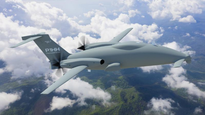 Pesawat drone rancangan Piaggio