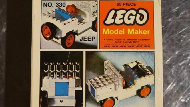 Mainan Lego Jeep 330