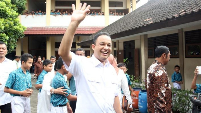 Anies Baswedan saat menjadi Mendikbud.