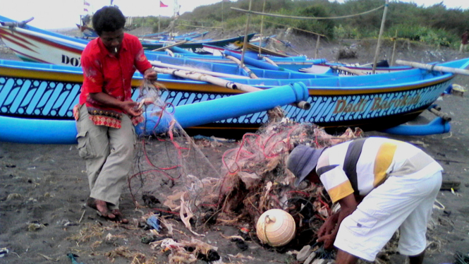 Nelayan di Yogyakarta